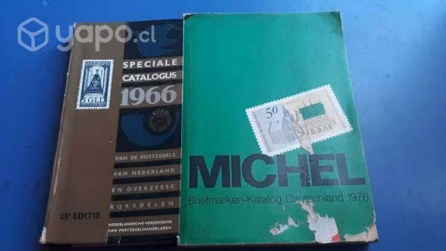 Colección de catálogos de sellos postales