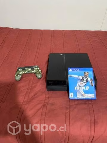 Ps4 500gb + 6 juegos