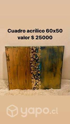 Cuadros lindos pintados en acrílico diseños únicos - Imagen 4