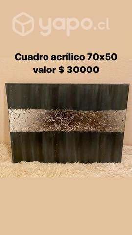 Cuadros lindos pintados en acrílico diseños únicos - Imagen 5