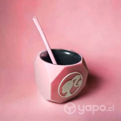 Pack Barbie: mate + llavero - Imagen 2