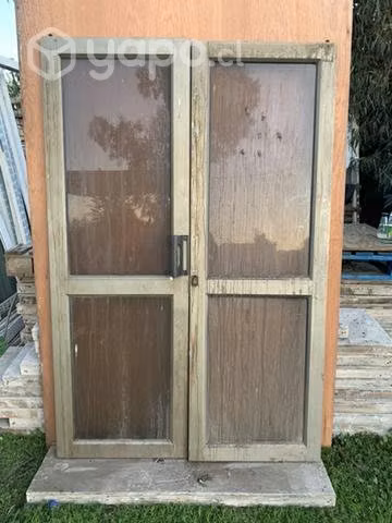 Puertas tipo mampara de aluminio