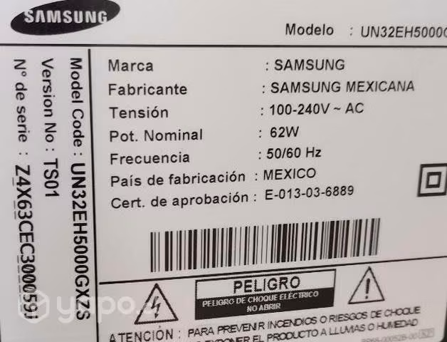 Televisor Samsung 32" Full HD + Tv Box Android