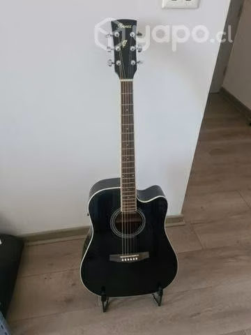 Guitarra eléctroacústica Ibanez PF15ECE - Black