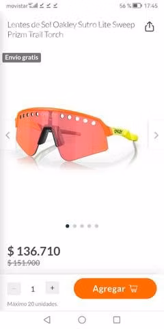 Lentes de sol Oakley Sutro Lite sweep - Imagen 3