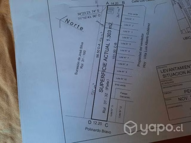 Se vende terreno agrícola