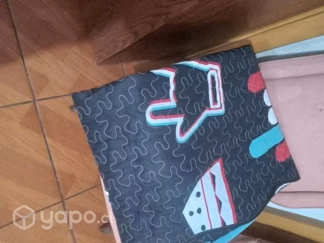 Cobertores reversibles para niño 1 1/2 plaza