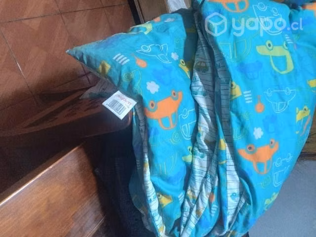 Cobertores reversibles para niño 1 1/2 plaza