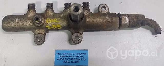 Riel Con Válvula Presión Combustible (DNC235) Chev