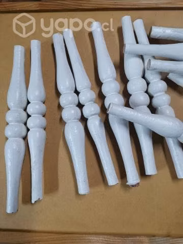 Balaustres blancos, 25 cm