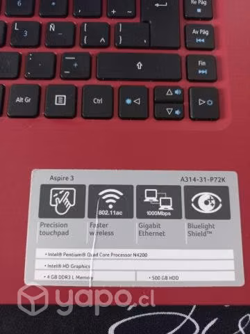 Notebook Acer Aspire 3