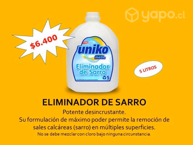 Eliminador de sarro