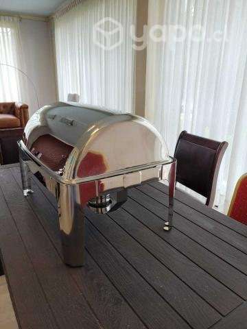 Set CHAFFER / CHAFFING Acero Inoxidable TAPA ROLL - Imagen 3