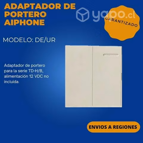 Adaptador de portero aiphone modelo: de/ur