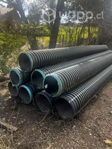 Tubos HDPE corrugados 400mm