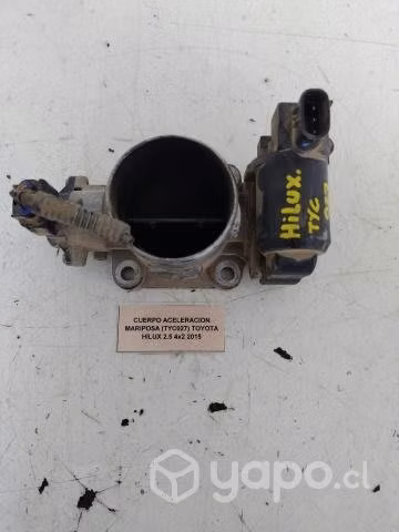 Cuerpo Aceleracion Mariposa (TYC027) Toyota Hilux