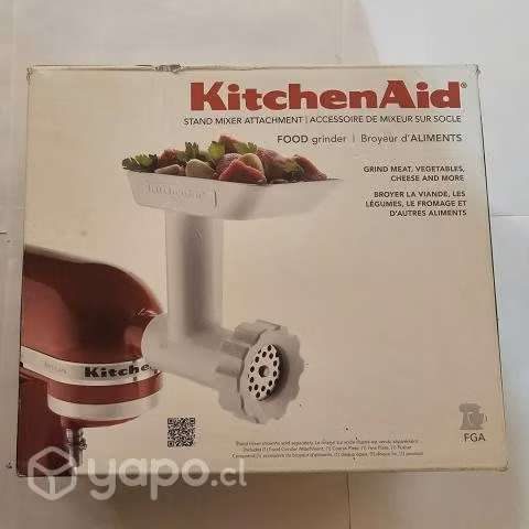 Batidora Kitchen Aid Heavy Dury 6.7L +Kit Moledora - Imagen 5