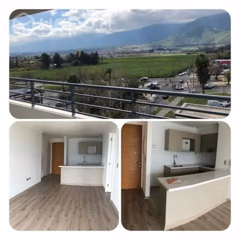 Arriendo hermoso dpto nuevo con vista soñada