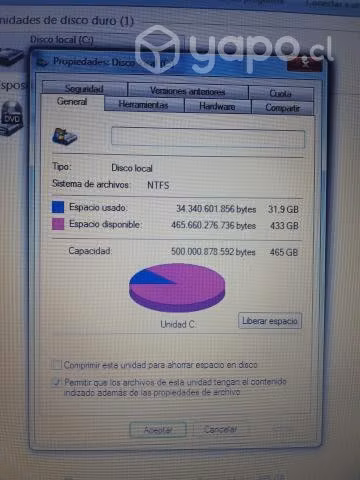 Computador portátil pc hp