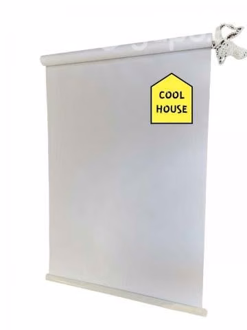 Cortinas roller blancas para iluminar tus espacios