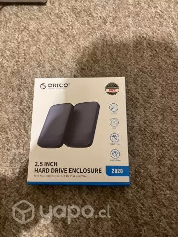 Case disco duro externo Usb C Orico Nuevo - Imagen 2