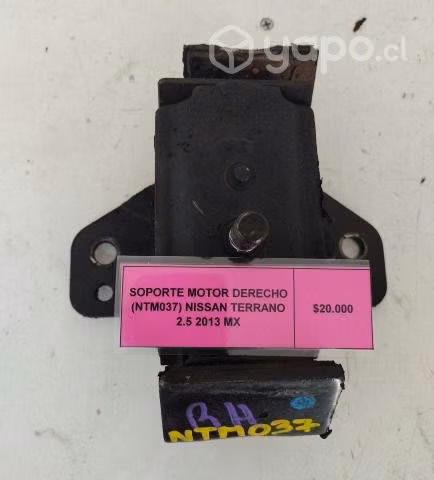 Soporte Motor Der (037) Nissan Terrano 2013 Mex