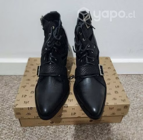 Botines de cuero nuevos Giani Dafirenze talla 39