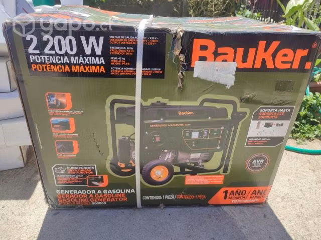 Generador Bauker 2200 W