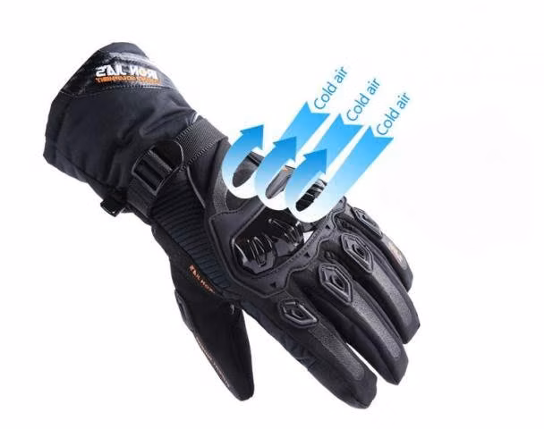 Guantes waterproof para moto