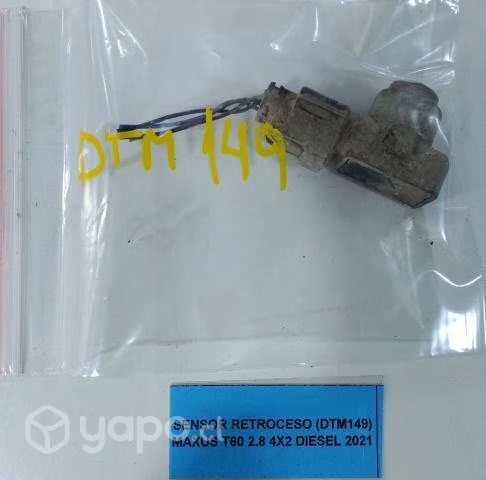 Sensor Retroceso (DTM149) Maxus T60 2.8 4x2 Diesel