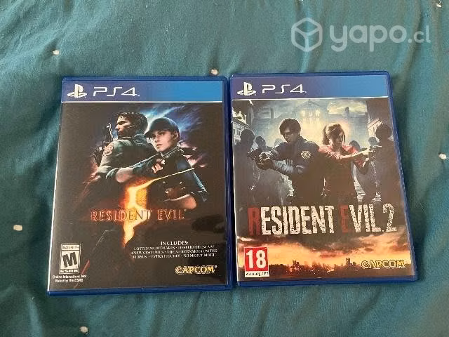 Resident evil 2 y Resident evil 5