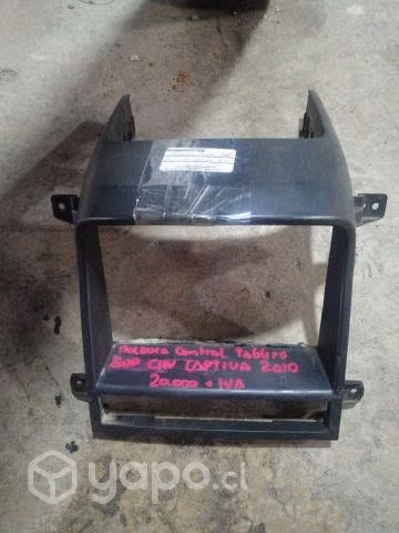 Moldura central tablero sup Chevrolet Captiva 2010