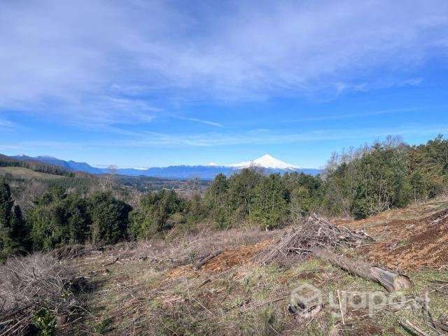 Terreno villarrica con vista al volcan y lago