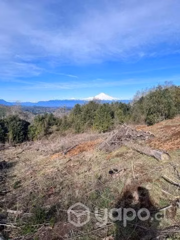 Terreno villarrica con vista al volcan y lago