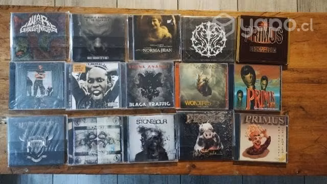Vinilos, cds y dvds Rock y Metal