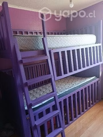 Camarote 1 plaza con Cuna o cama infantil
