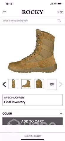 Botas rocky C4R