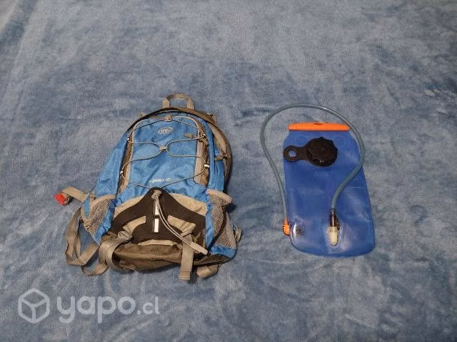 Mochila con bolsa de agua