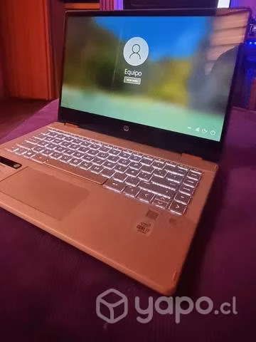 PC HP pavilion x360 touch i7 10ª gen 8g 500gb ssd