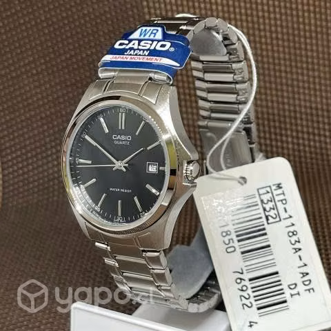 Reloj casio mtp1183a-1 hombre clasico nuevos - Imagen 2