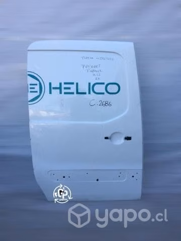 Puerta corredera rh peugeot partner 2017