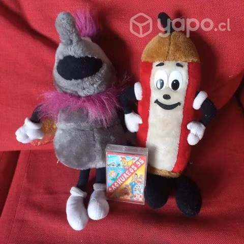 Peluche Cachureos + Cassettes