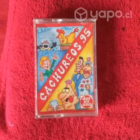Peluche Cachureos + Cassettes