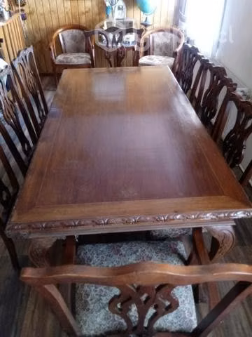 Juego comedor chippendale