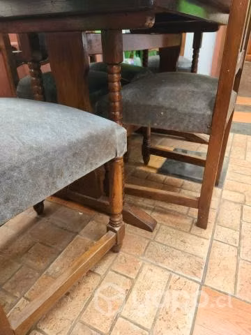 Mesa comedor extensible + 6 sillas