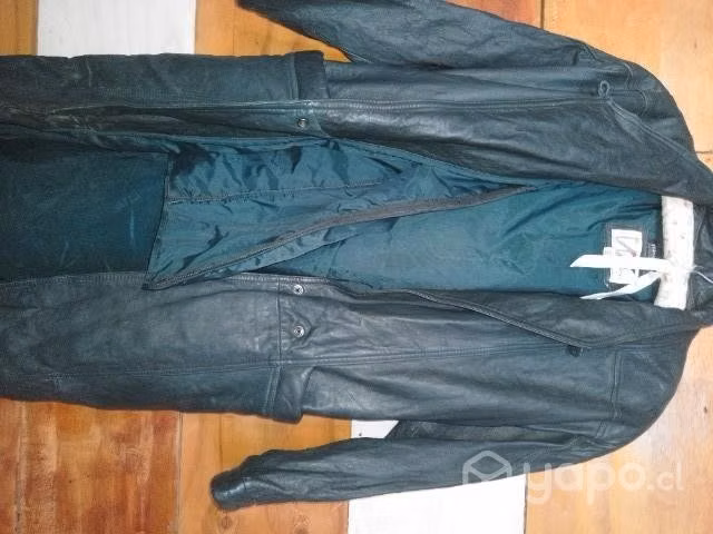 Chaqueta larga de cuero - Imagen 3