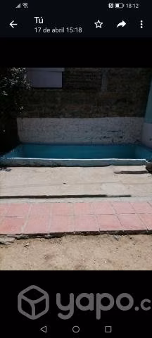 Se vende terreno con Casa 2do piso para remodelar