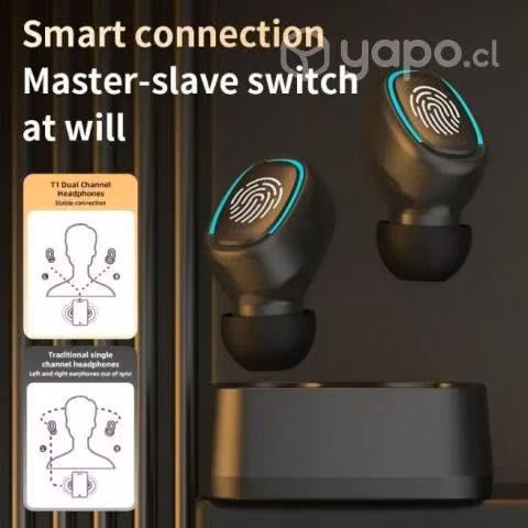 Auriculares inalámbricos TWS E6S con bluetooth - Imagen 5