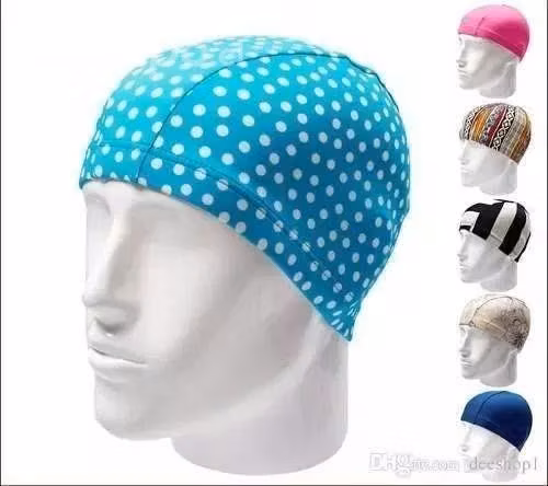 Gorro Natación Lycra Estándar Diseños Colores - Imagen 3