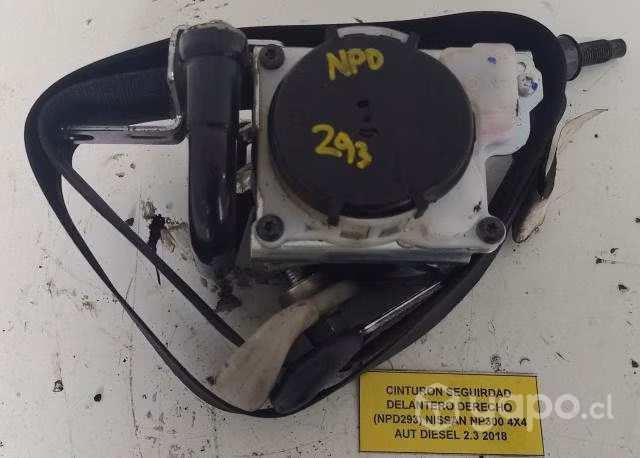 Cinturon Seguridad Delantero Derecho Nissan